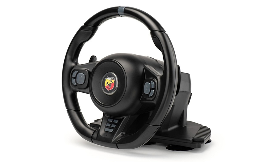 Image 4: Volante con pedaliera gaming pro