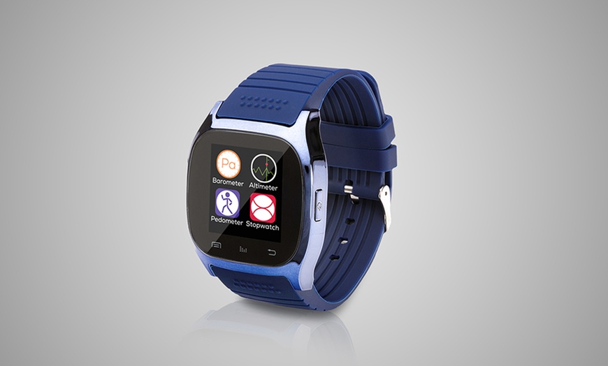 Image 1: BAS-Tek Bluetooth Smartwatch