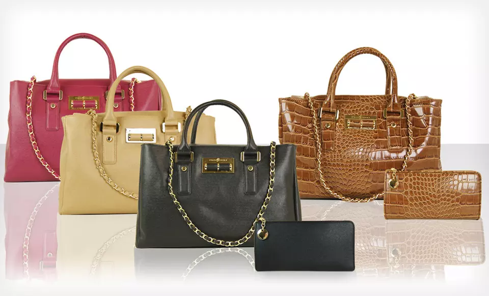 Alexandrite Satchels or Ivanka Zip Wallets (Up to 65% Off). Four Colors Available. Free Shipping and Returns. - Primary Image