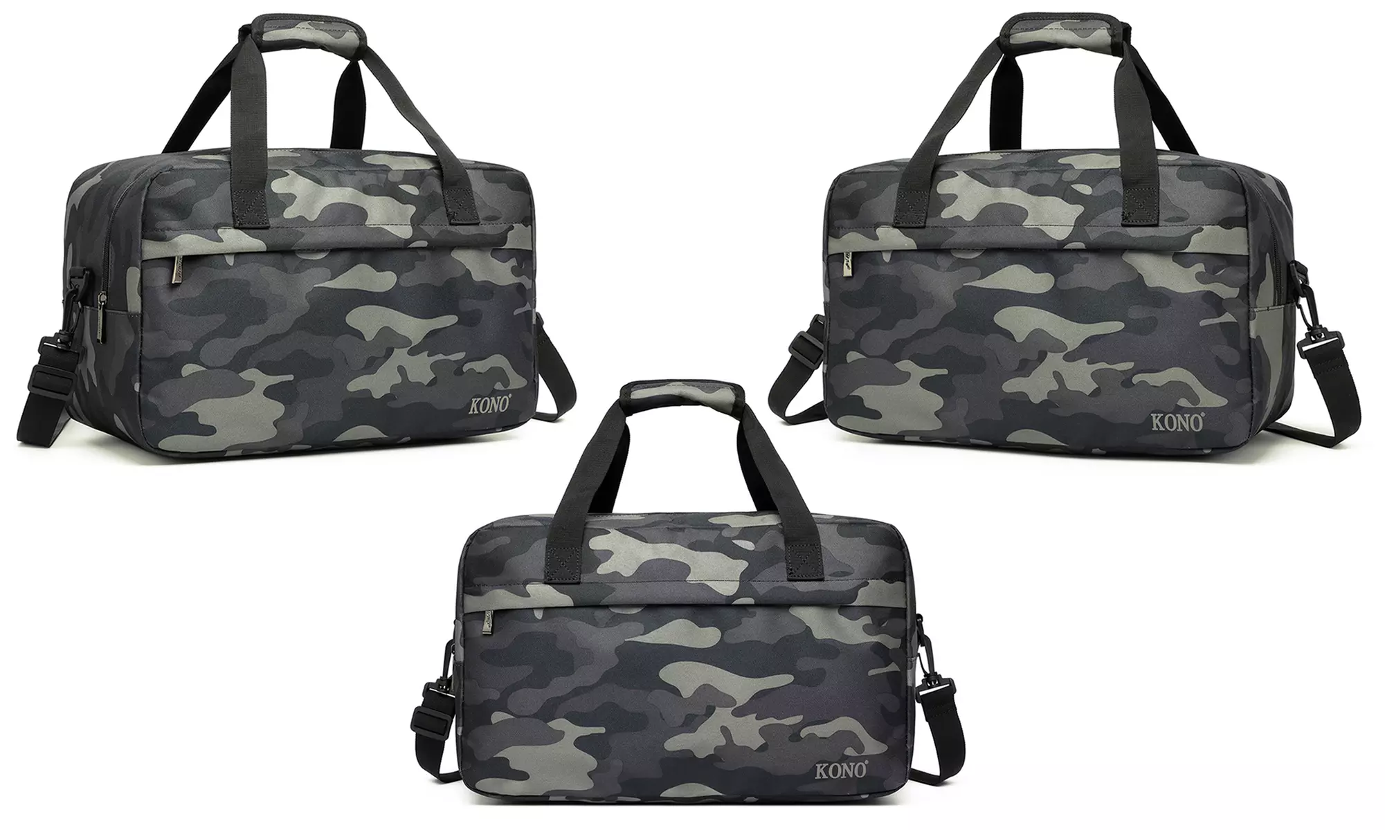 Multi-Purpose Shoulder Bag with Detachable Strap; 20L Capacity