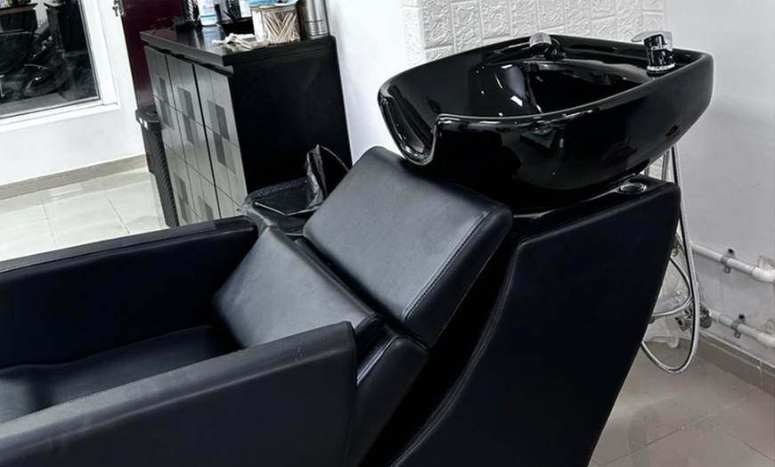 Image 4: Get Classic or Gelish Manicure & Pedicure w/w/o Hair Wash & Blow-Dry