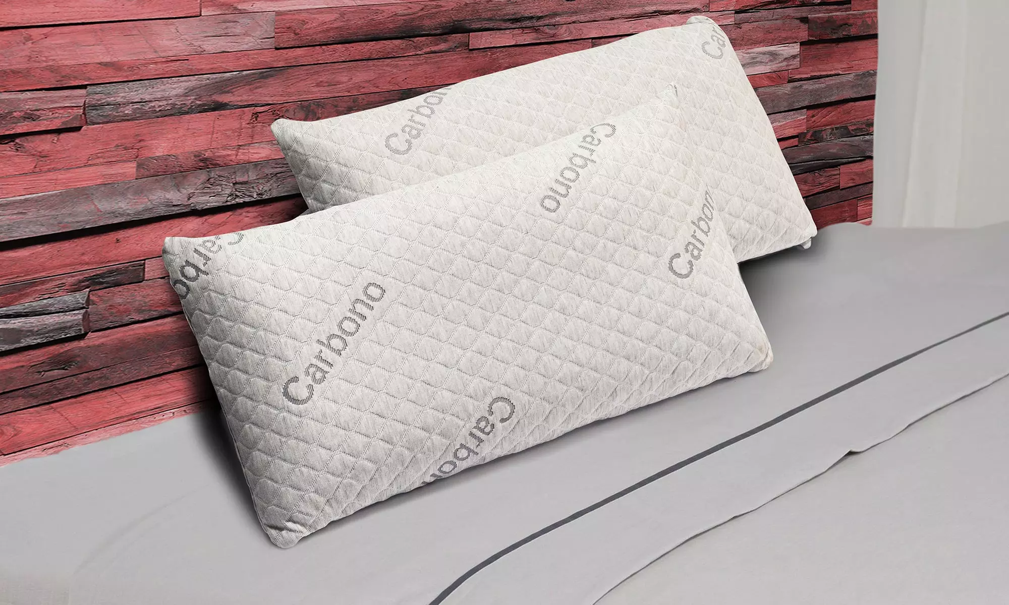 Pack de almohadas viscoelásticas con partículas de carbono