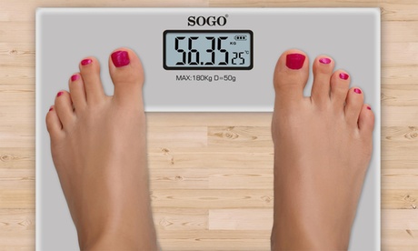 Bilancia elettronica con funzione temperatura Sogo