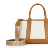 Image 3: PVC Leather Top Handle Tote Bags