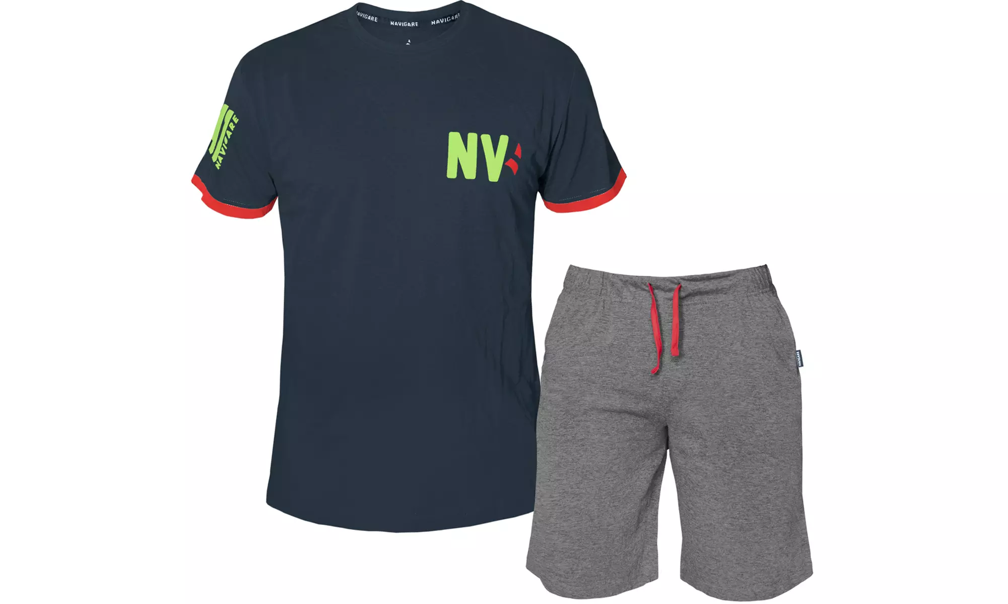 Pigiama completo homewear da uomo Navigare in cotone