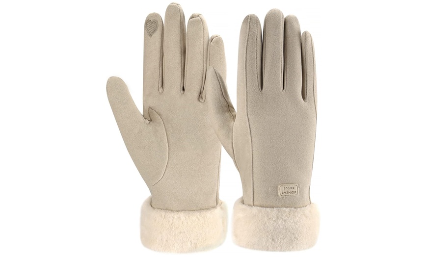 Image 3: 1 ou 2 paires de gants pour femmes avec fonction tactile