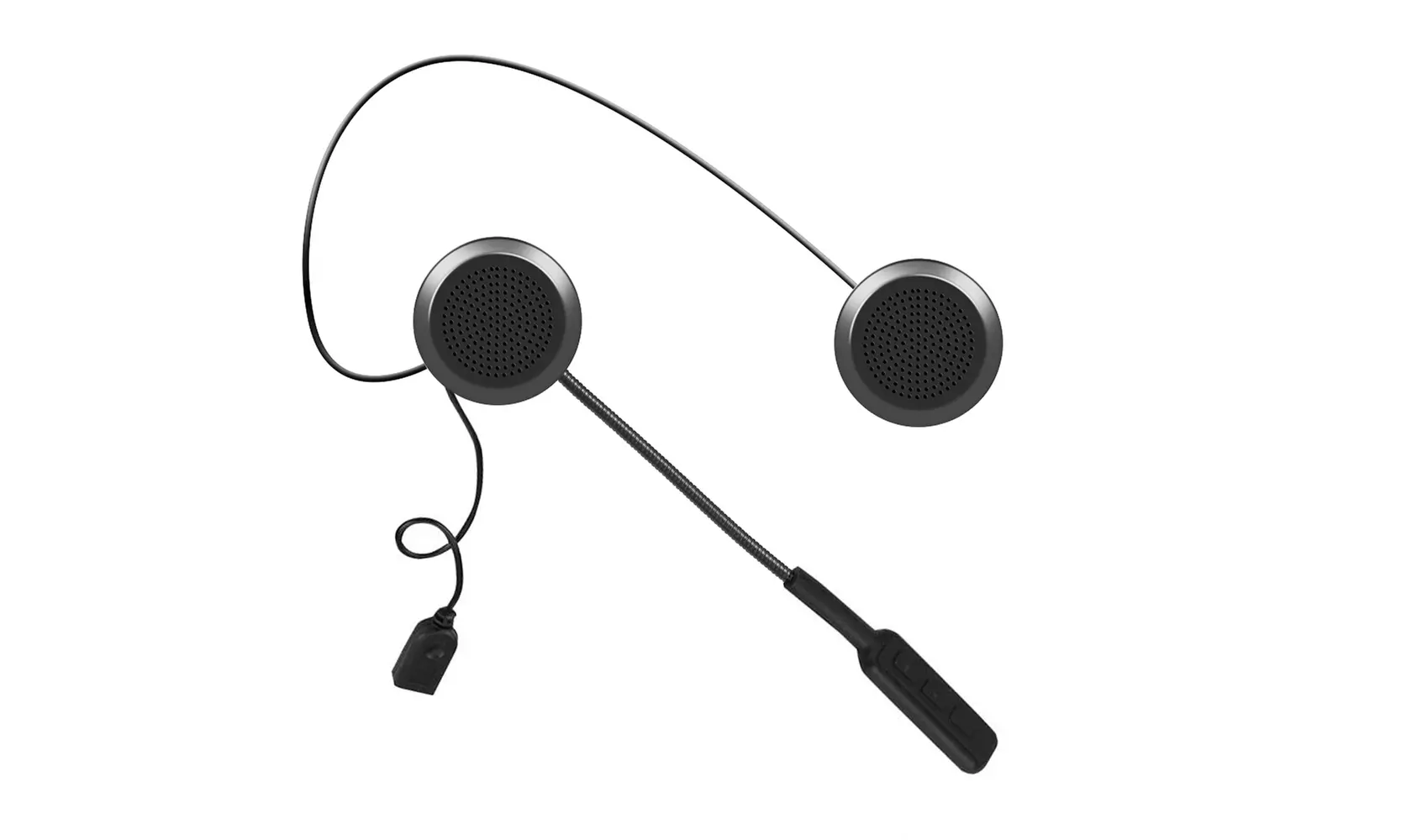 Bluetooth headset met microfoon voor in je helm