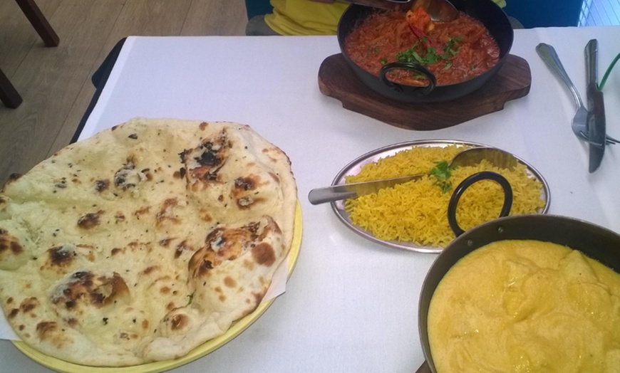 Image 4: Two-Course Indian Meal with Sides