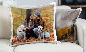 Classic or Premium or Standard Personalised Photo Cushion 