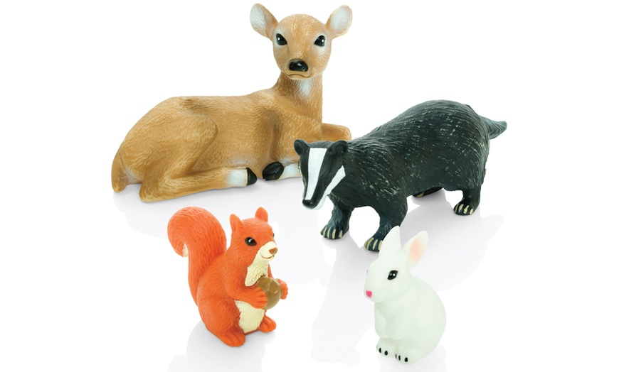 Image 5: Learning Minds Set of Eight Forest Animal Figures