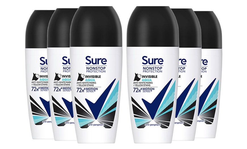 Image 5: Sure Non-Stop Protection Deodorant Roll-On 72H Motion Sense 50ml