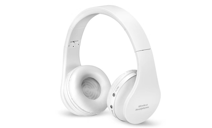 Image 4: Foldable Wireless Over-Ear Headphones