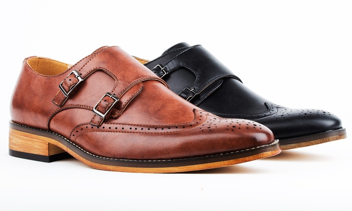 Signature Men's Monk Strap Shoes 