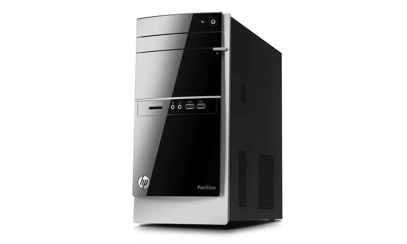 HP Pavilion Desktop PC with Quad-Core Processor, 10GB RAM, and 2TB Hard Drive (Manufacturer Refurbished) - Primary Image
