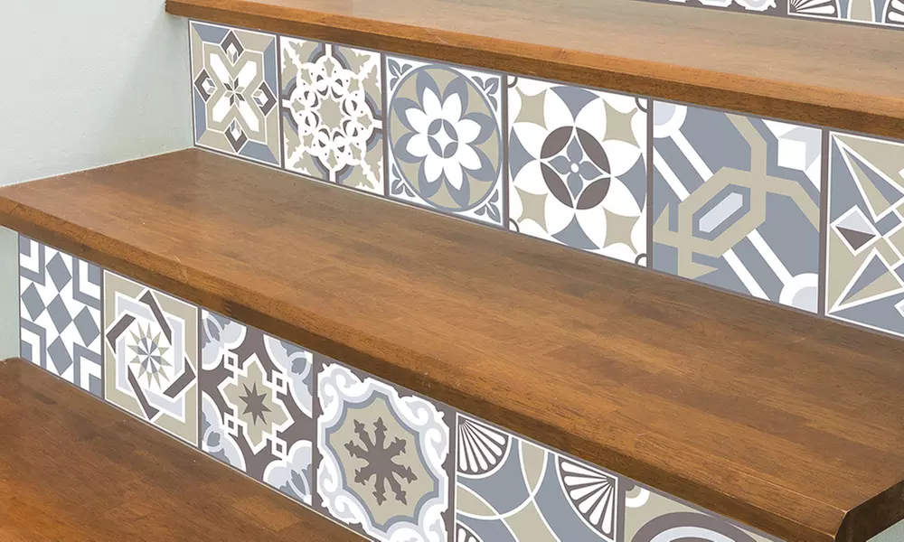 24, 48 or 72 carrelages autocollants pour intérieurs de la marque Walplus - Primary Image