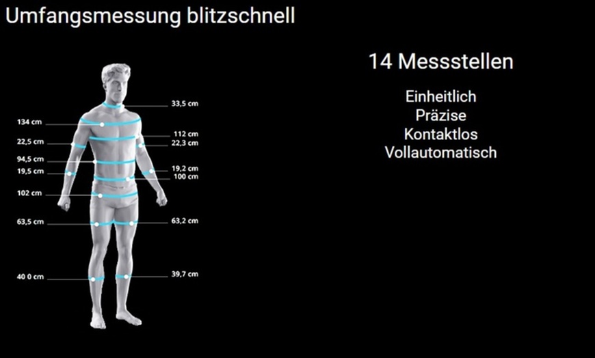 Image 2: 3D-Messung mit Ernährungsprogramm