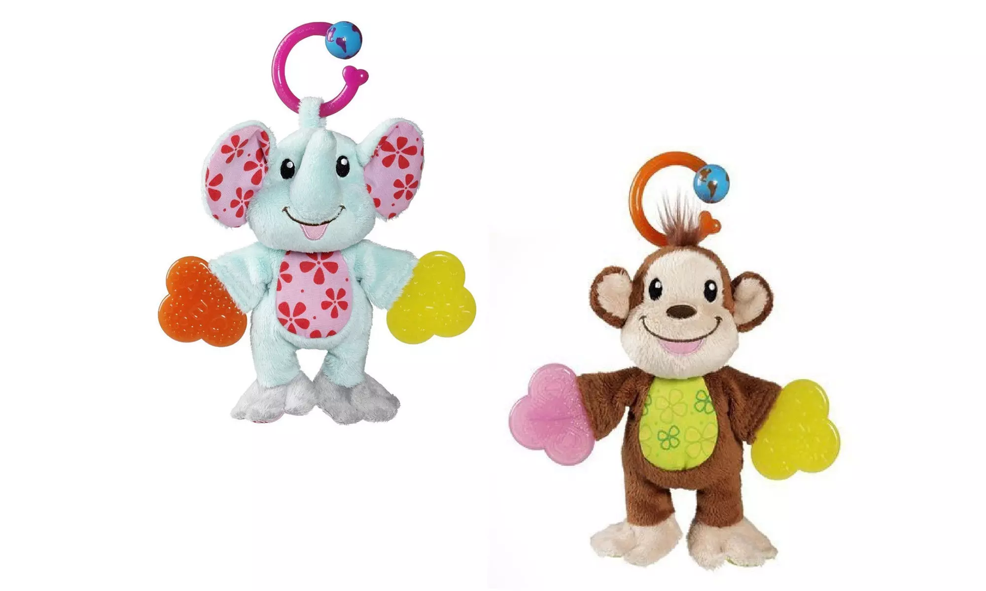 Munchkin Elephant or Monkey Toy Teether - Primary Image