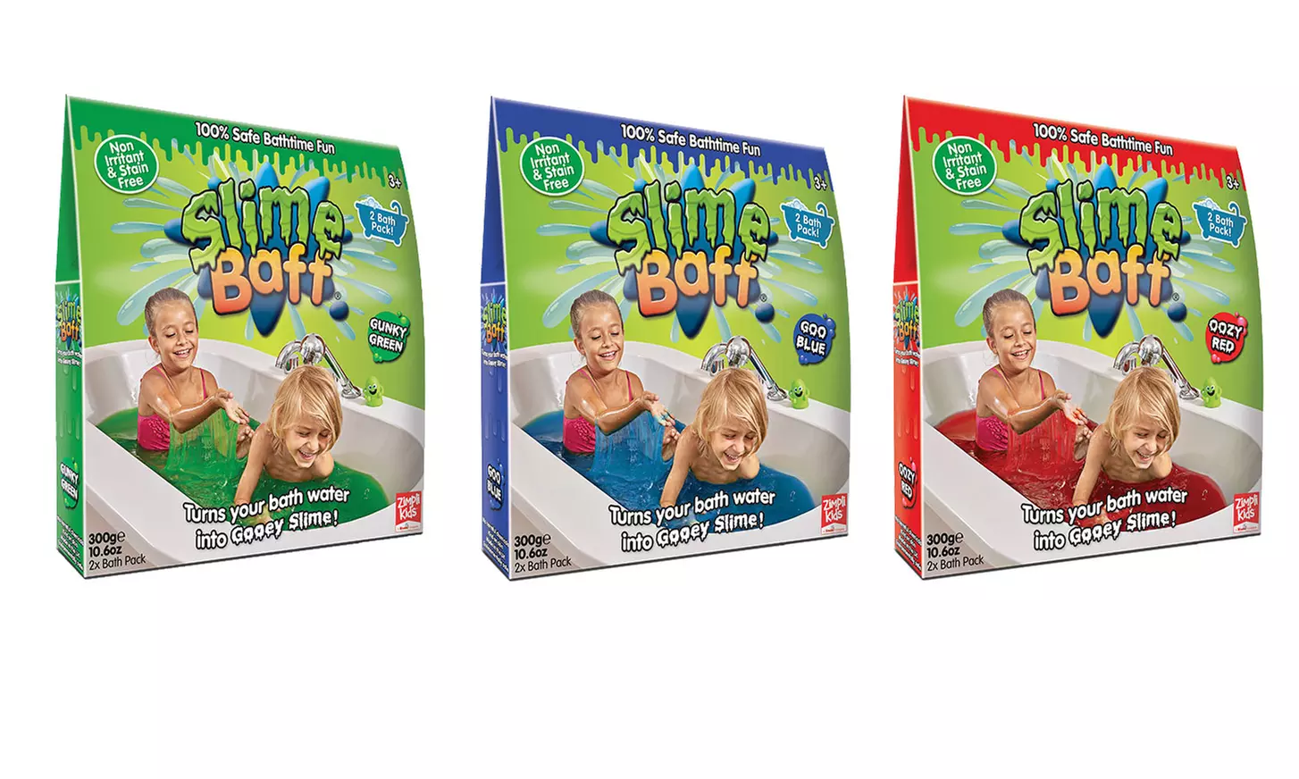 Zimpli Kids Slime Baff Two Bath Pack - Primary Image