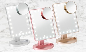 Touchscreen LED Make-Up Mirror