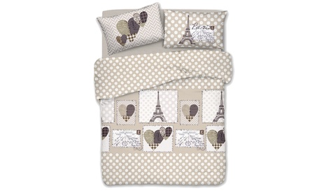 Copripiumino Parigi disponibile in 2 dimensioni e 4 colori