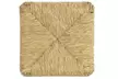 2 o 4 asientos de repuesto de paja natural para silla con interior de madera maciza - Second Medium