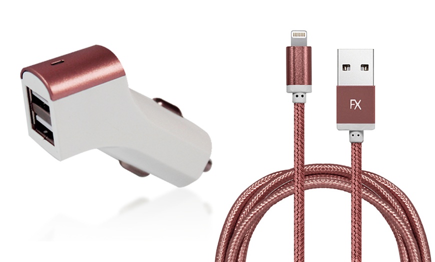 Image 3: Dubbele USB-oplader voor de auto