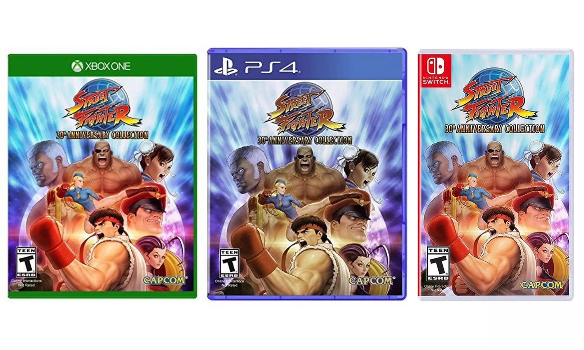 Street Fighter 30th Anniversary Collection for Switch, PS4, or Xbox One - Primary Image