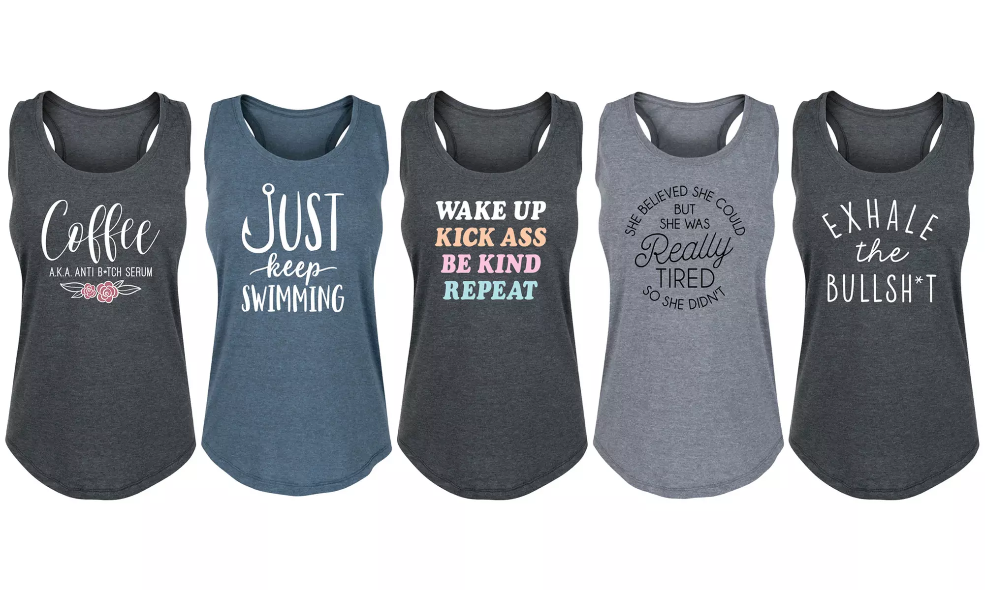 Women's Tanks Funny & Inspirational Sayings. Plus Sizes Available. - Primary Image