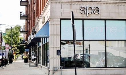 60 Minute Lymphatic Drainage Massage (Traditional or Post-Op) + 15 Minute Sauna Detox - Ellehomme Med Spa (Streeterville)