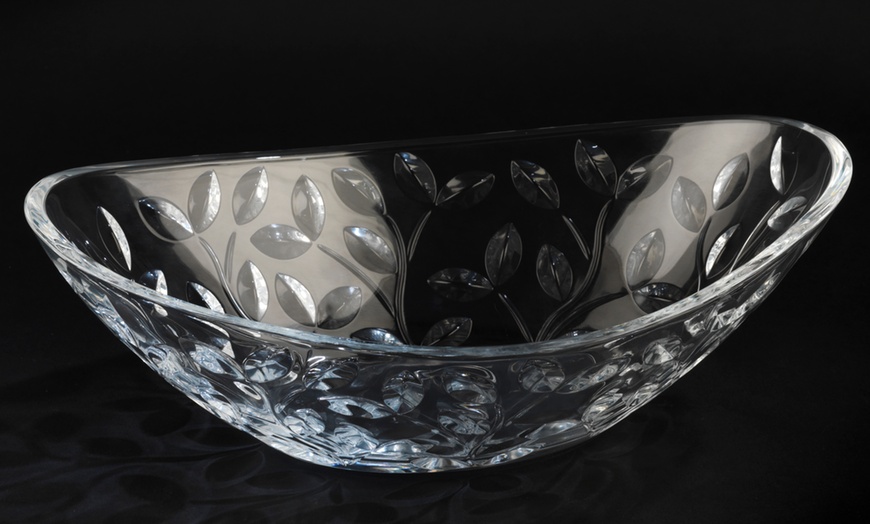 Image 3: RCR Crystal Centerpiece Bowl 