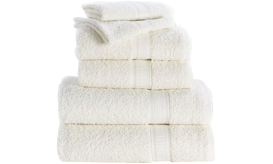 Image 3: Six-Piece Cotton Towel Bale Set