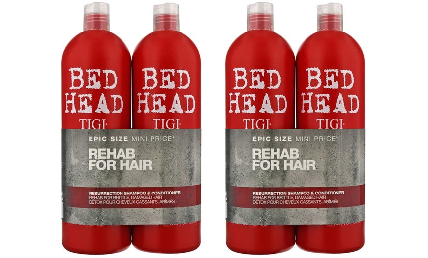 Image 18: One or Two TIGI Bed Head Shampoo and Conditioner Sets 750ml