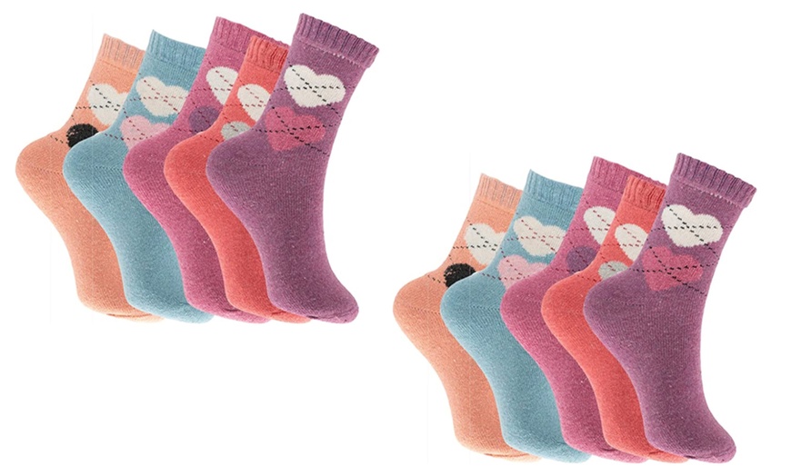 Image 10: Up to 15 Women's Thick Woolly Socks