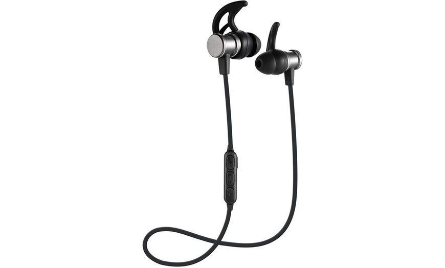 Image 4: Bluetooth Magnetic Earphones