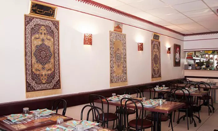 Couscous viande au choix avec dessert au choix