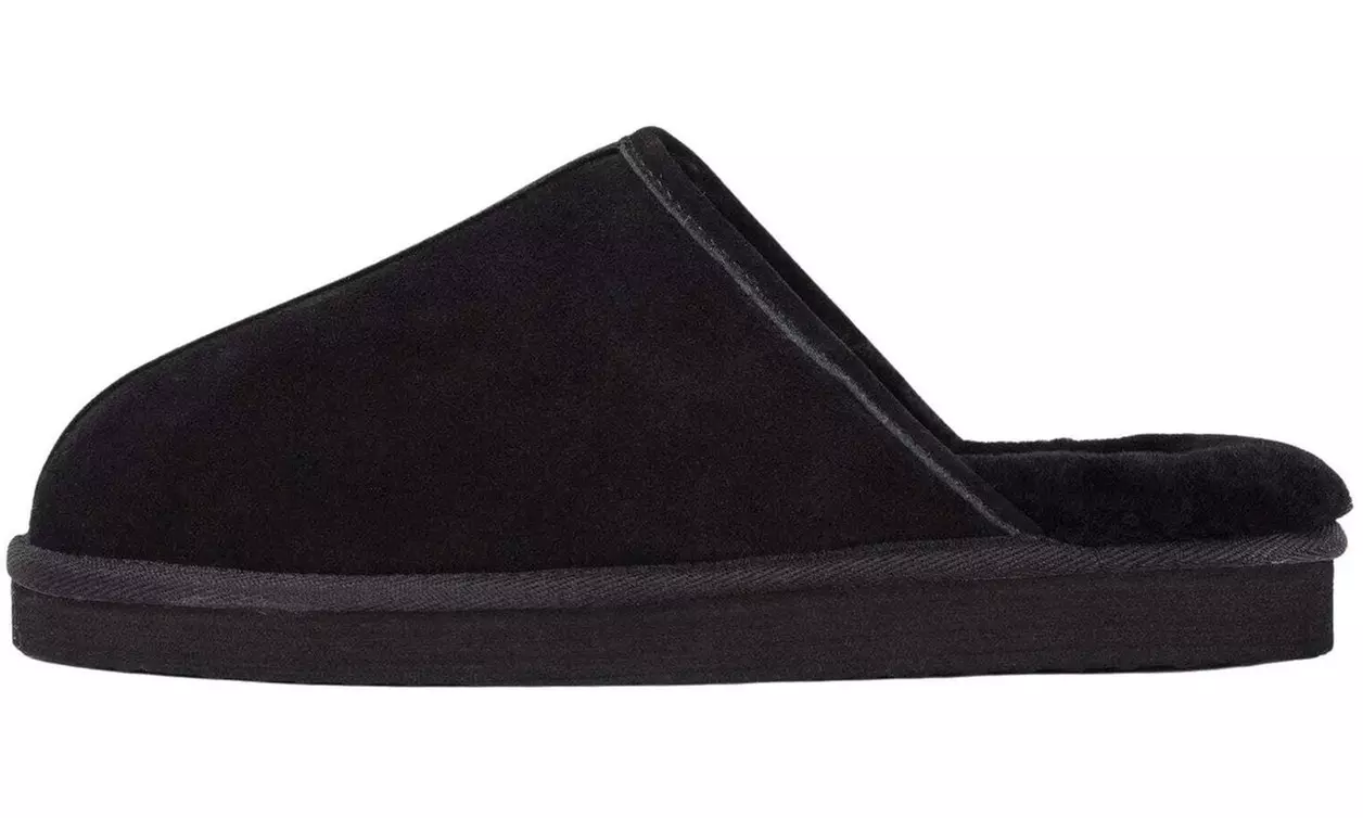 Redfoot Men's Sheepskin Mule Slippers