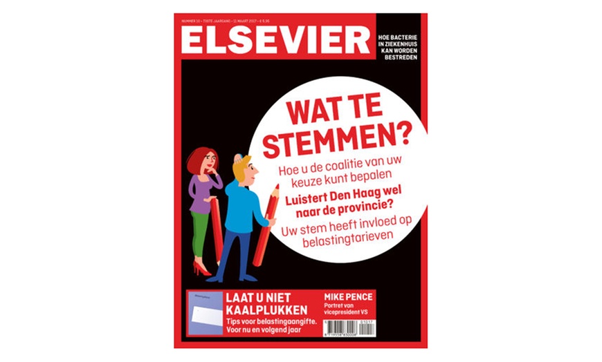 Image 4: 12-36 nummers Elsevier + 2 specials