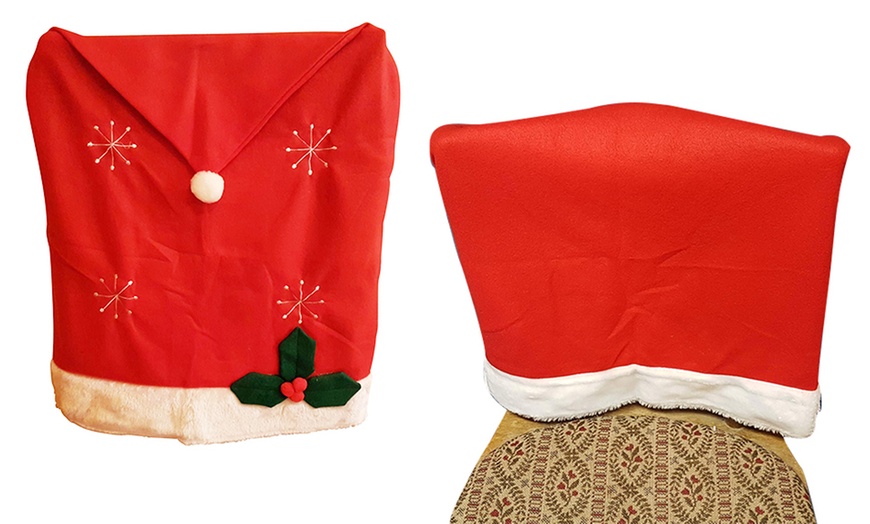 Image 3: Christmas Chair Cover