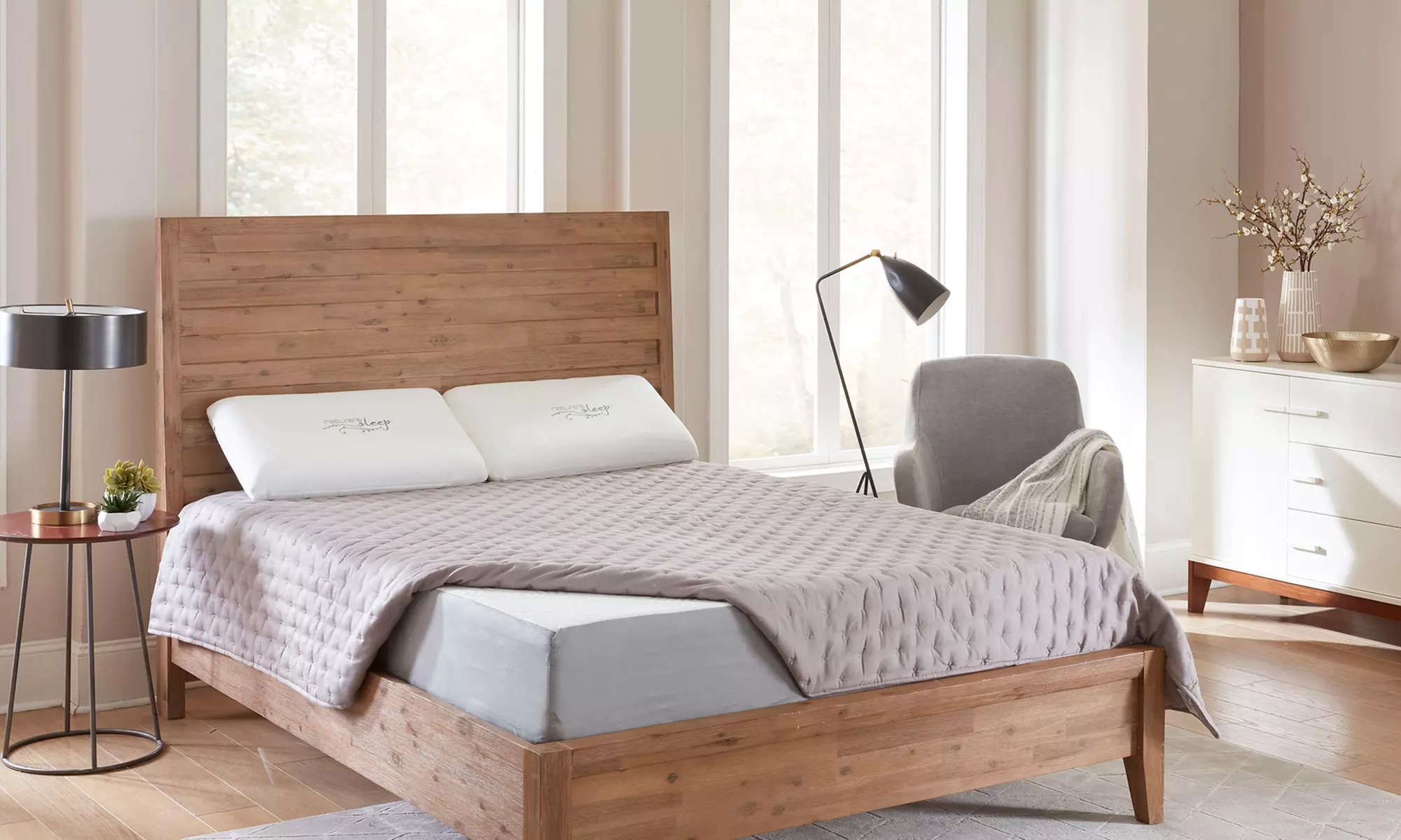 Nature's Sleep 10'' Cool IQ Memory Foam Mattress with Optional Foundation - Primary Image