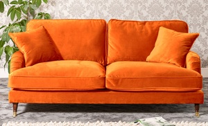 Callaway Velvet Sofa Selection