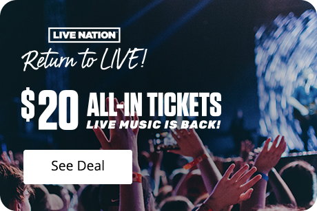 $20 Concert Ticket Week