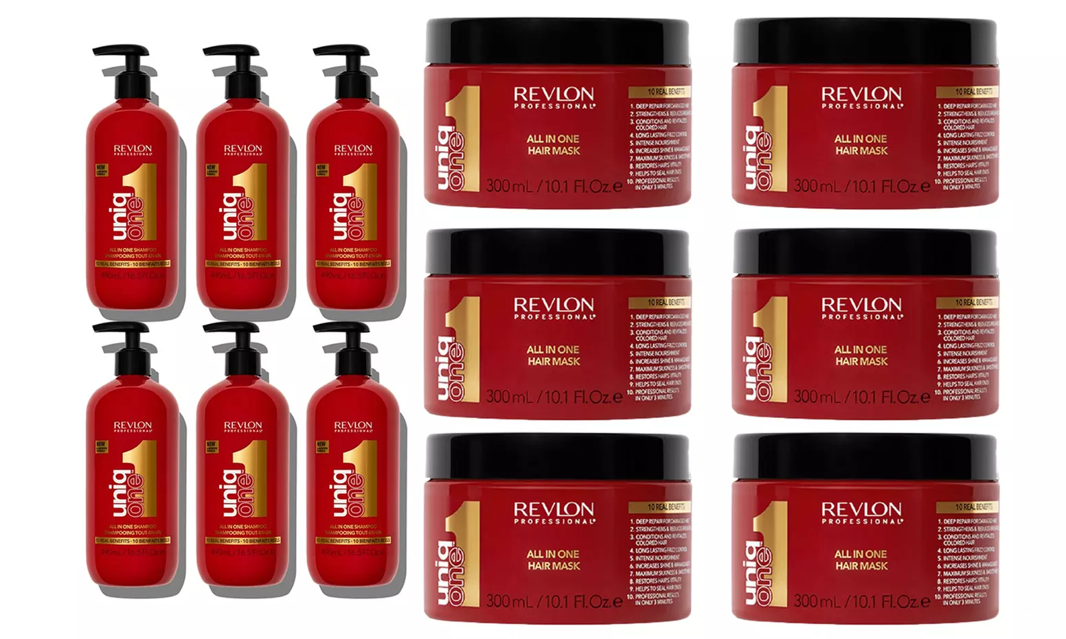 Fino a 12 creme per capelli Uniq One Revlon