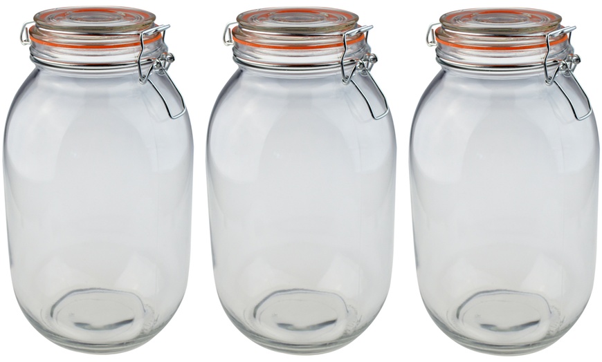 Image 17: Argon Tableware Glass Jars