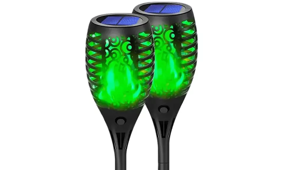 2x, 4x oder 8x Solar-Flammen-Licht