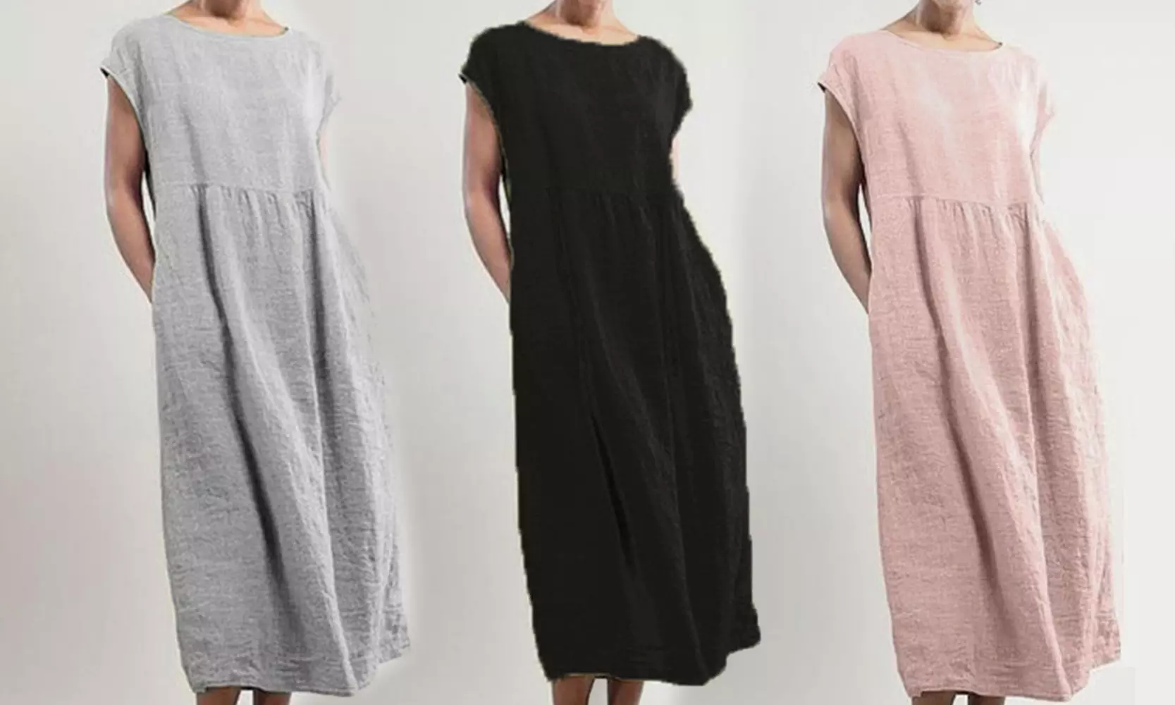 Women's Cotton Sleeveless Dress