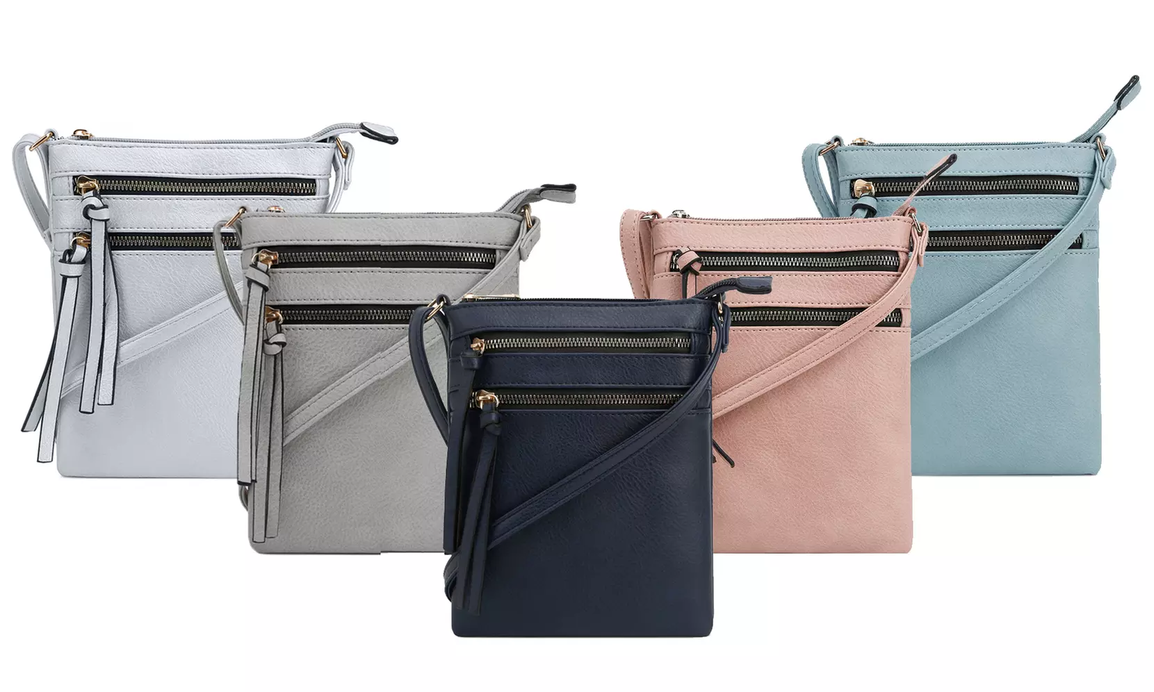 MKII Nina Multi-Zip Crossbody Bag - Primary Image