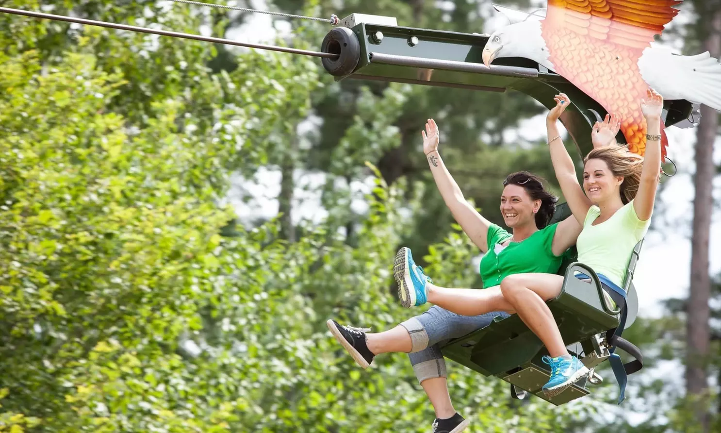 2, 3, or 4 Soaring Eagle Zip Rides (Through September 2, 2024) at Sugar Park (Up to 25% Off) - Primary Image