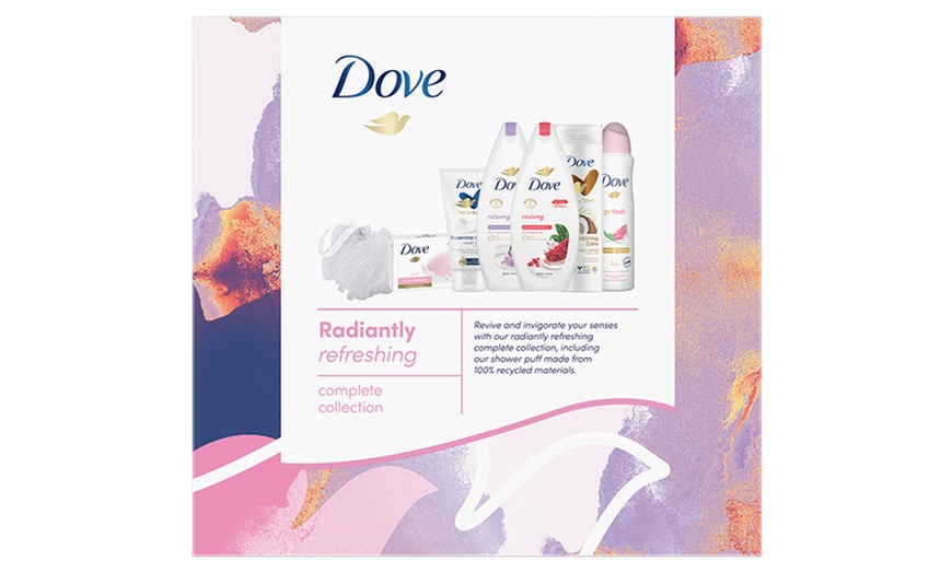 Image 2: Dove Body & Bath Radiantly Refreshing Complete Collection Gift Set