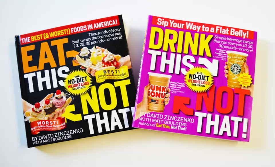 Eat This Not That and Drink This Not That Book Bundle - Primary Image