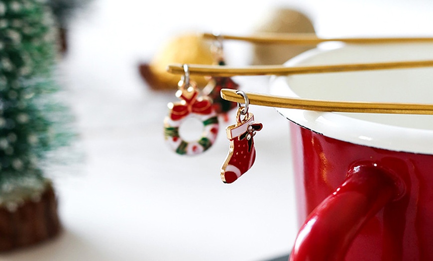 Image 2: Christmas Pendant Teaspoons